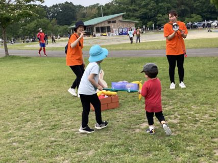 親子遠足で加瀬沼公園に行ってきました