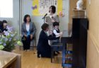 後期修了の会と卒園式が行われました