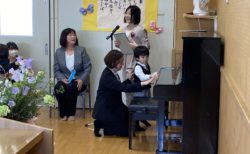 入園式とお誕生会が行われました。